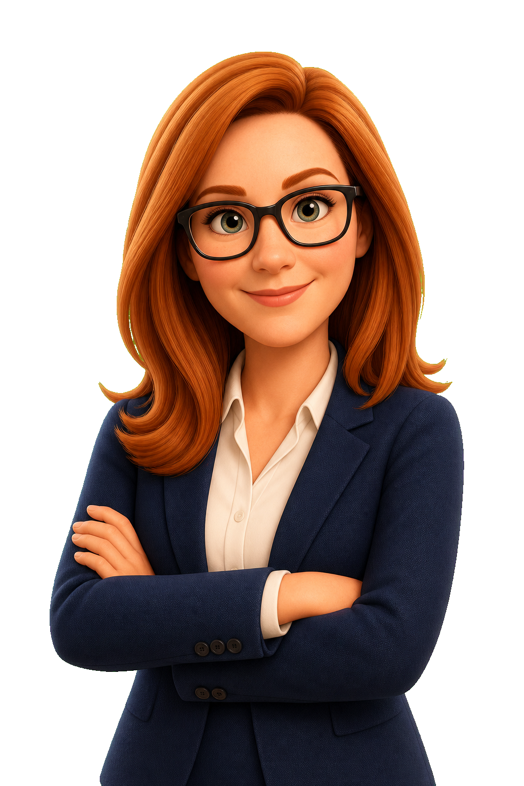Free-floating 3D Kendra host character in the BDP motion lab style